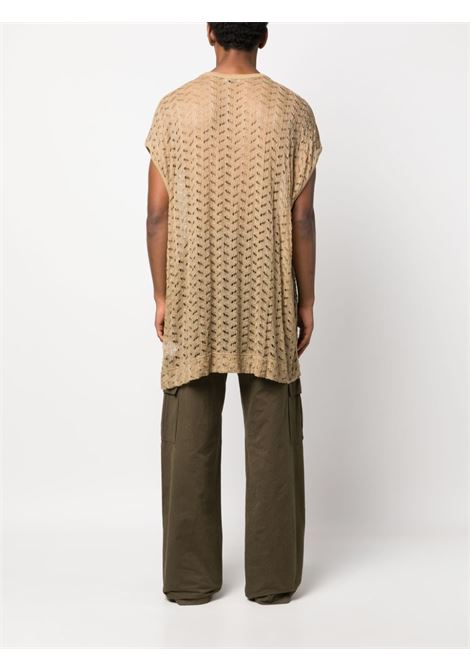 maglia traforata DRIES VAN NOTEN | T-shirt | HENGEL7362BEIGE